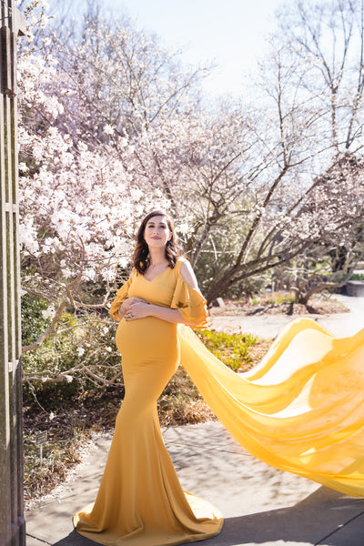 Maternity Gown for Photo Sessions
