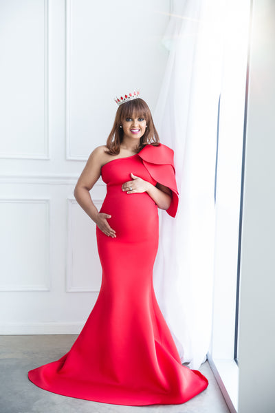 Maternity Gown – sharon rose custom