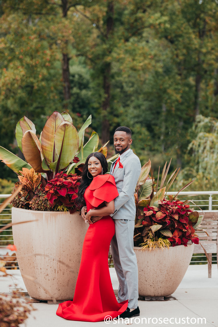 Red Tulip Engagement Dress