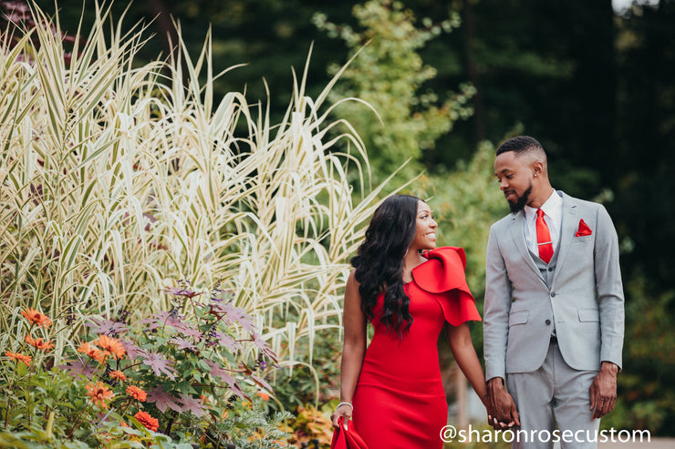 Red Tulip Engagement Dress